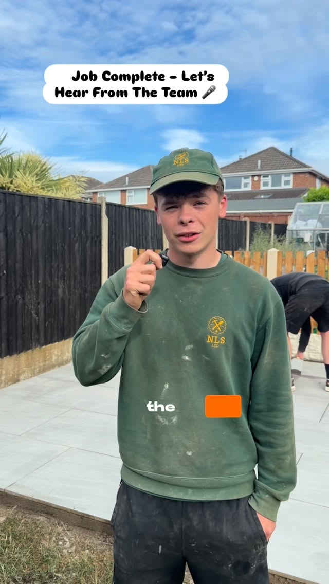 I asked Nathan a few questions after completing his first landscaping job from start to finish 🎤
I